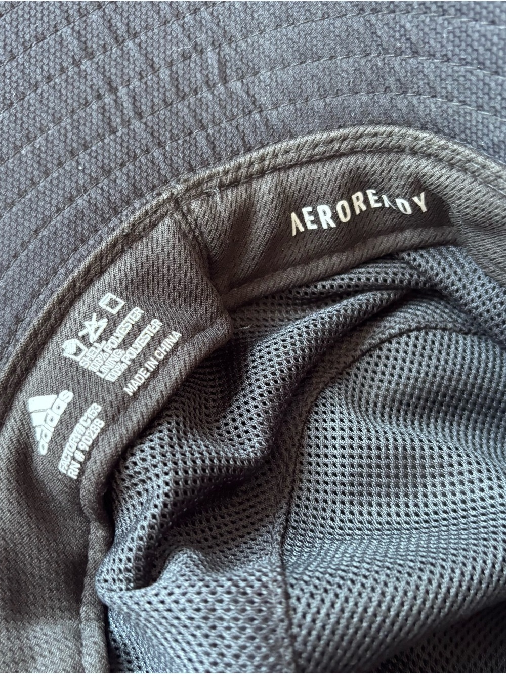 adidas Black Performance Bucket Hat with Chin Strap - Picture 4 of 5